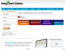 Tablet Screenshot of energysmartindustry.com